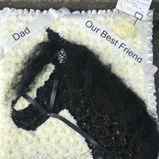 Horse Floral Tribute