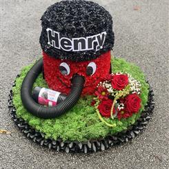 Henry Hoover floral tribute