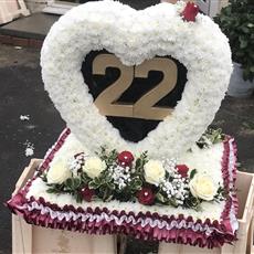 Birthday age heart Tribute