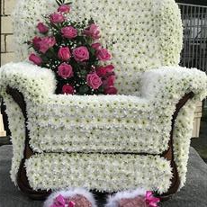 Armchair Flower Tribute