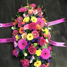 Personalised Coffin Spray