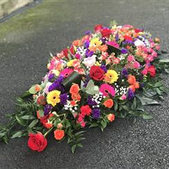 Vibrant Casket Spray