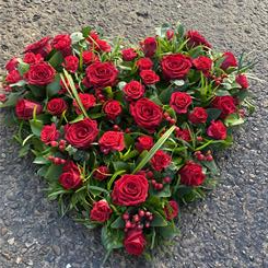 Loose Red Heart