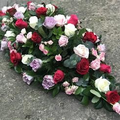 Rose Garden Casket Spray