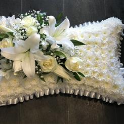 Classic lily and rose  pillow