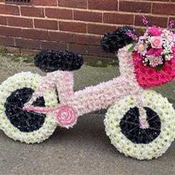 Bike Tribute on a stand